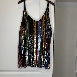 Torrid Sequin Blouse NWT!